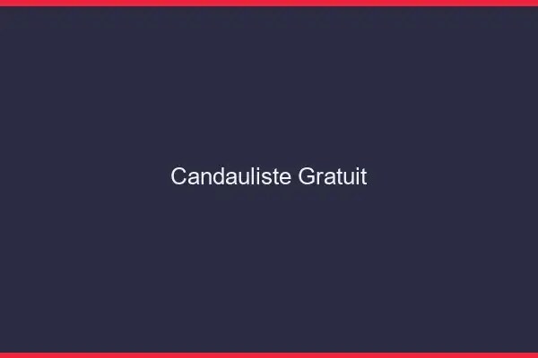 Candauliste gratuit