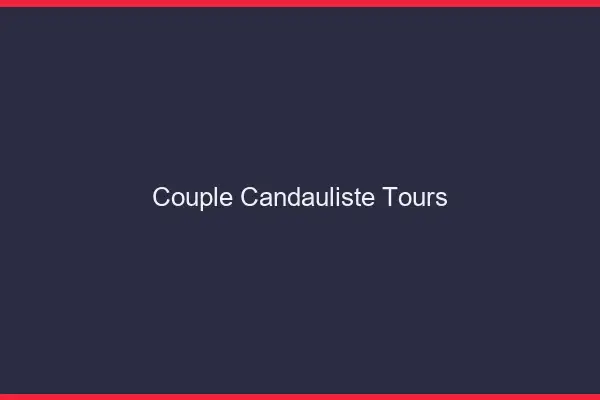 Couple candauliste Tours