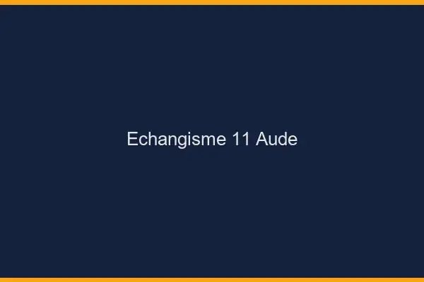 Échangisme 11 aude