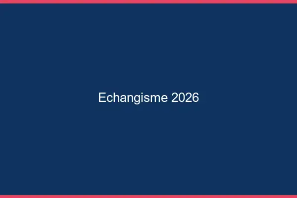 Échangisme 2026