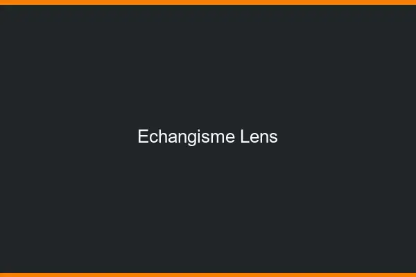 Échangisme Lens