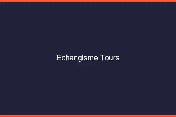 Échangisme Tours