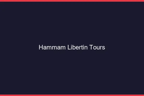 Hammam libertin Tours