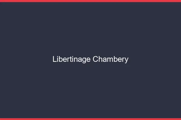 Libertinage Chambéry