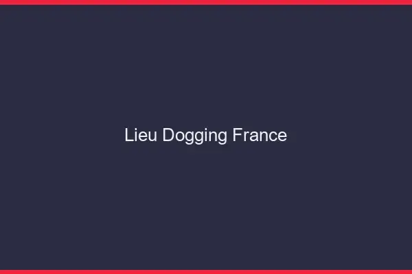 Lieu dogging France