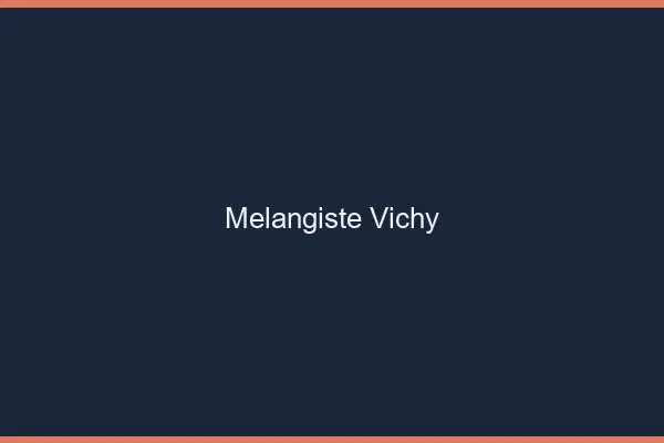 Mélangiste Vichy