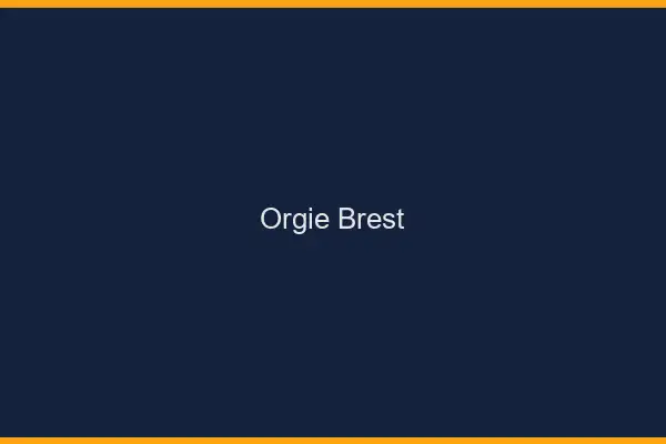 Orgie Brest