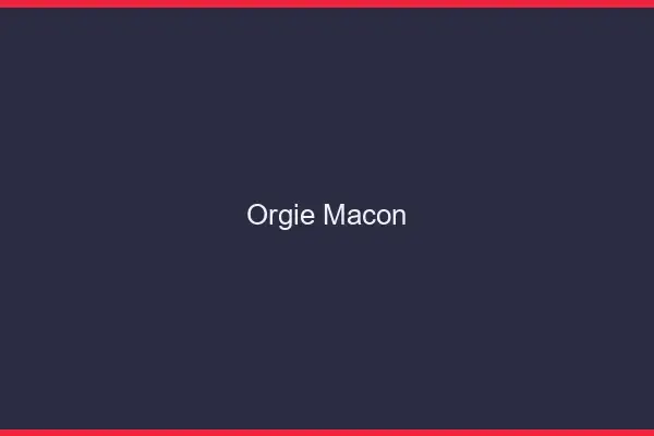 Orgie Mâcon