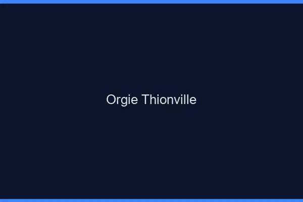 Orgie Thionville