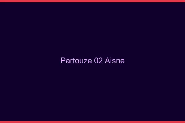 Partouze 02 aisne