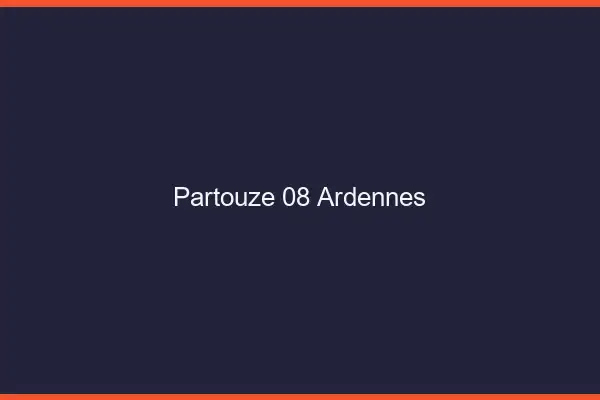 Partouze 08 ardennes