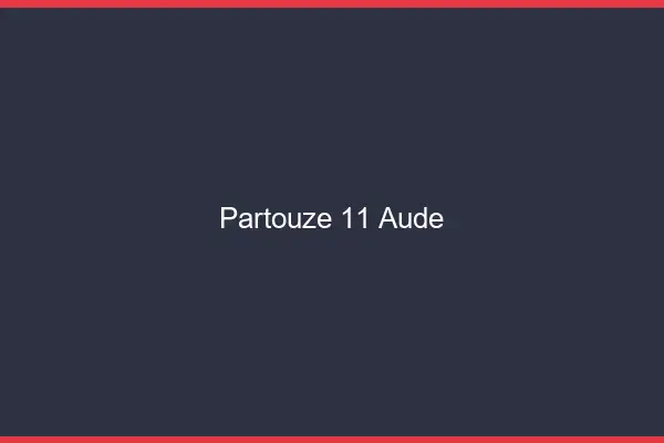 Partouze 11 aude
