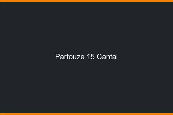 Partouze 15 cantal