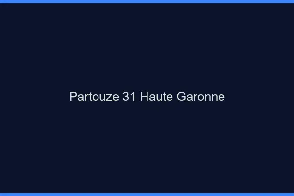 Partouze 31 haute-garonne