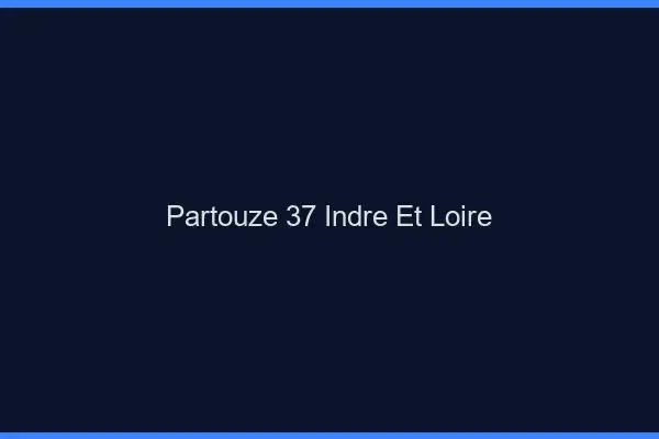 Partouze 37 indre-et-loire