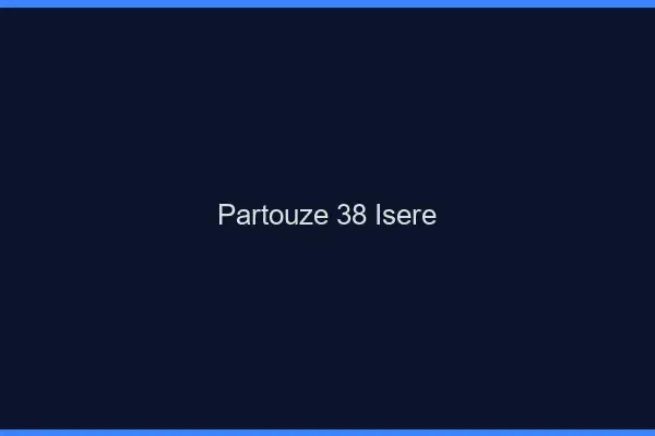 Partouze 38 isère