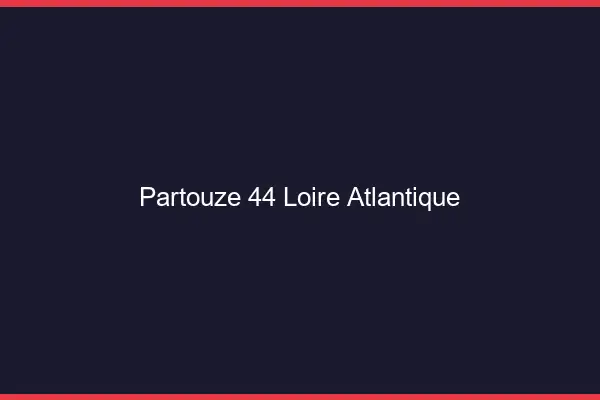 Partouze 44 loire-atlantique
