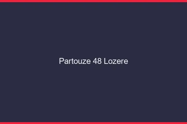 Partouze 48 lozère