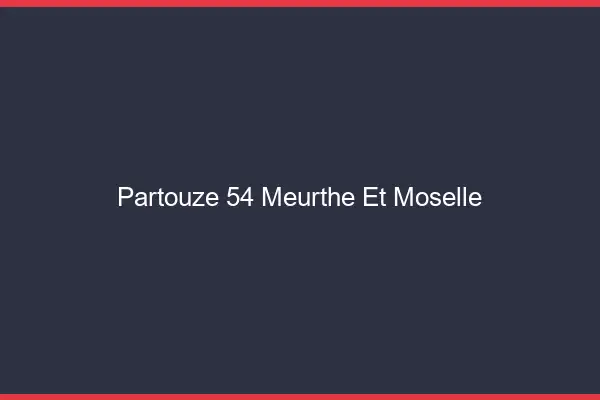 Partouze 54 meurthe-et-moselle