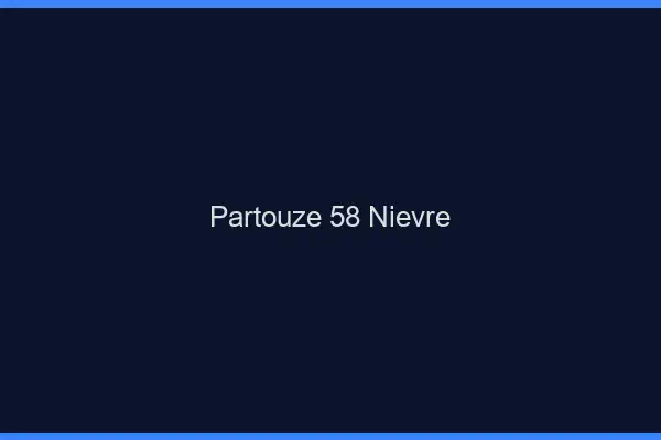 Partouze 58 nièvre
