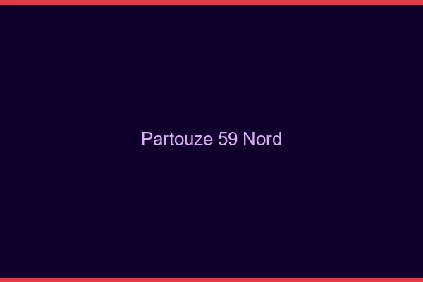 Partouze 59 nord