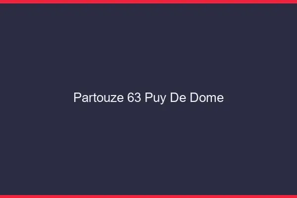 Partouze 63 puy-de-dôme