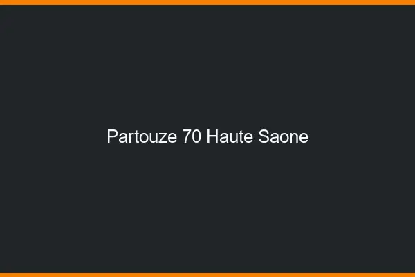 Partouze 70 haute-saône