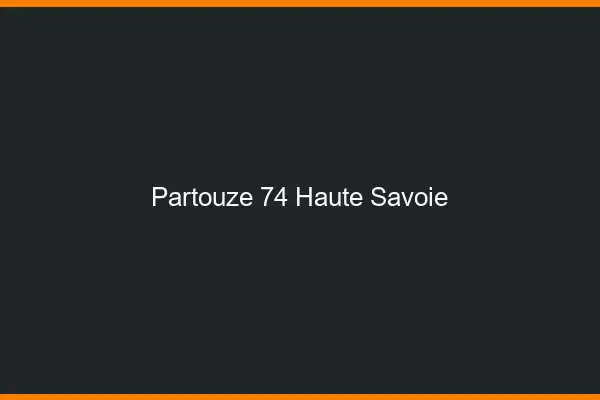 Partouze 74 haute-savoie