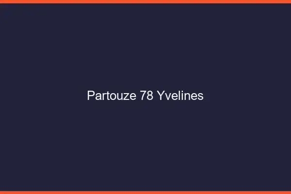 Partouze 78 yvelines