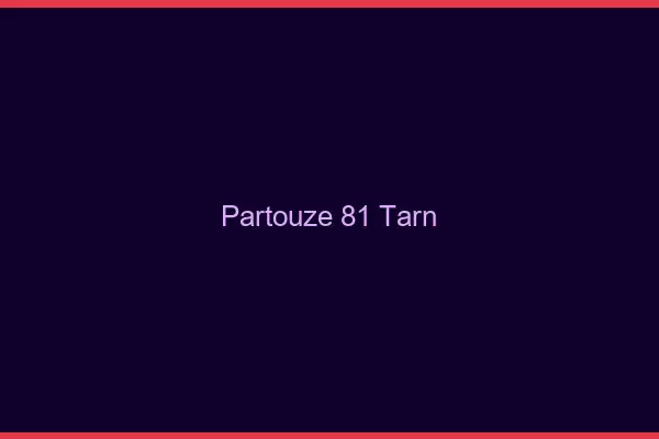 Partouze 81 tarn