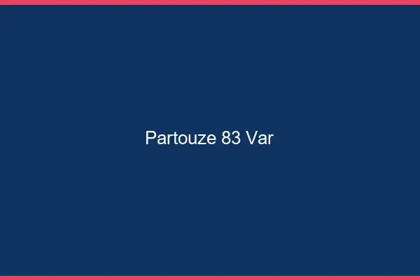 Partouze 83 var