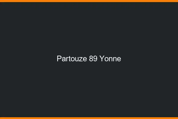 Partouze 89 yonne