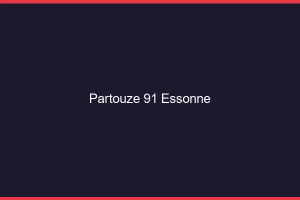 Partouze 91 essonne