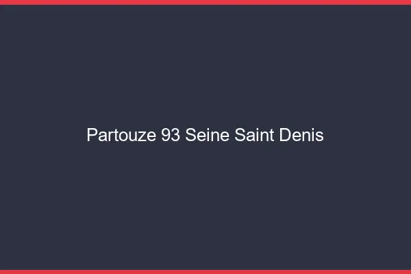 Partouze 93 seine-saint-denis