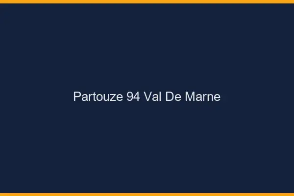 Partouze 94 val-de-marne