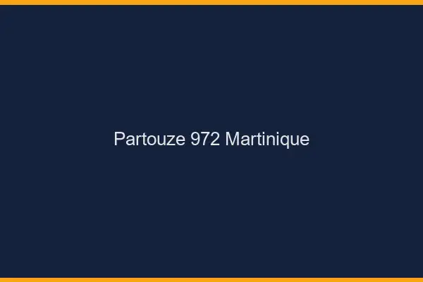 Partouze 972 Martinique