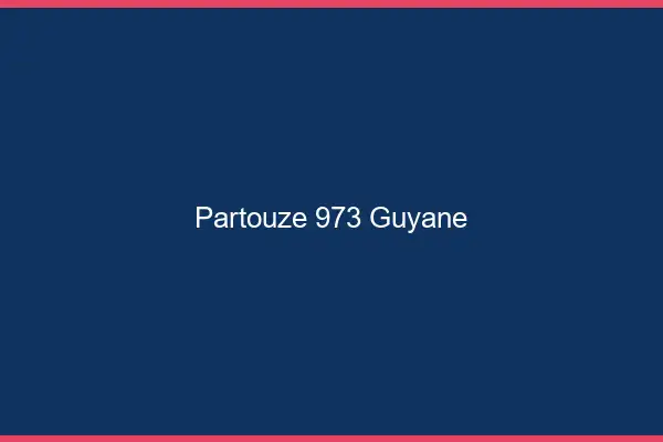 Partouze 973 Guyane