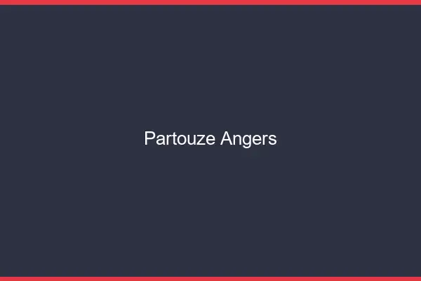 Partouze Angers