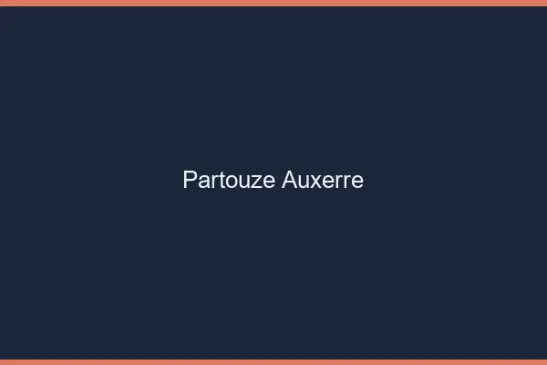 Partouze Auxerre