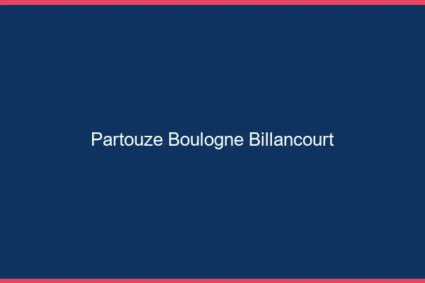 Partouze Boulogne-Billancourt
