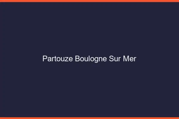 Partouze Boulogne-sur-Mer