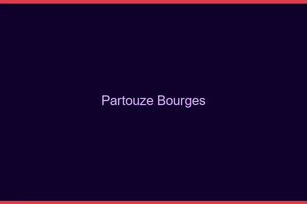 Partouze Bourges