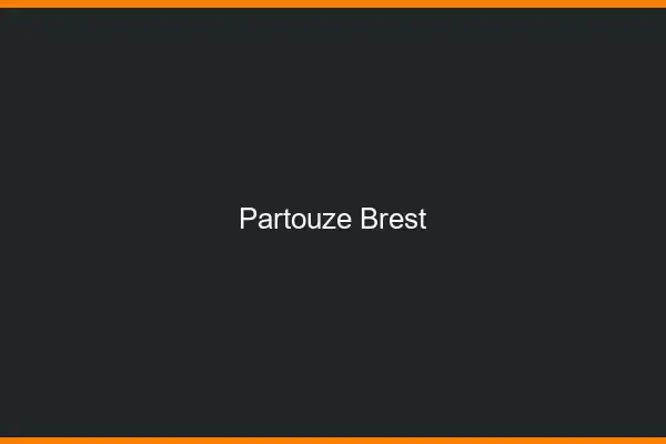 Partouze Brest