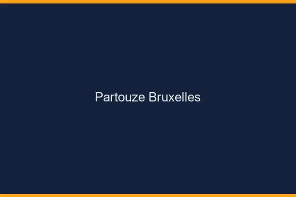 Partouze Bruxelles