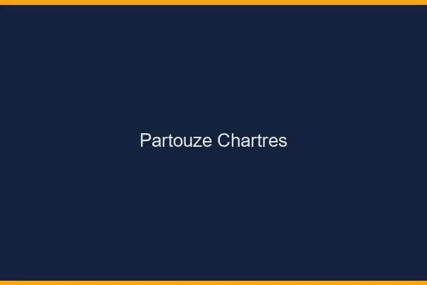Partouze Chartres