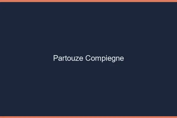 Partouze Compiègne