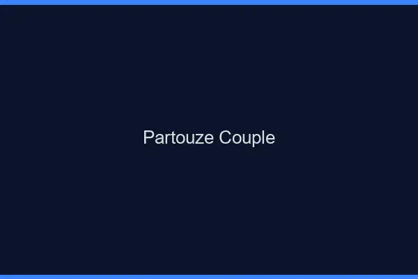 Partouze couple