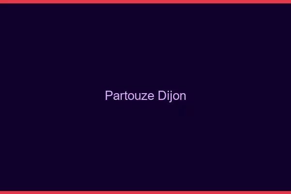Partouze Dijon