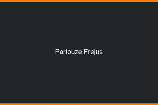 Partouze Fréjus
