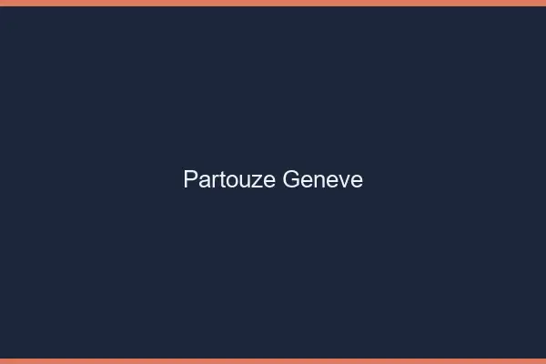Partouze Genève